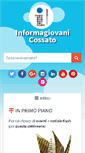 Mobile Screenshot of informagiovanicossato.it